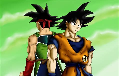 Bardock And Goku By Polykrpio On Deviantart