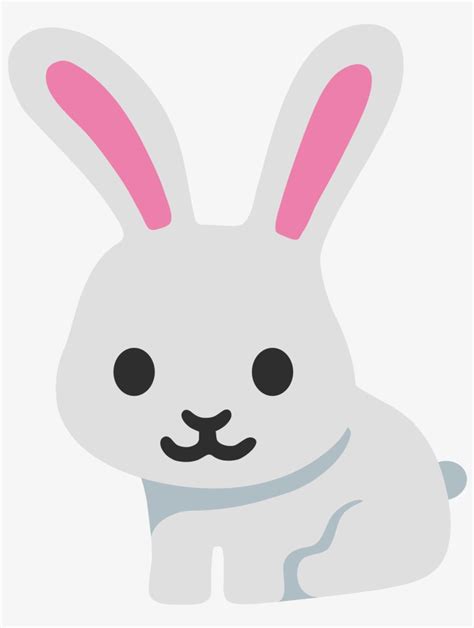 File Emoji U1f407 Svg Android Rabbit Emoji Transparent Png