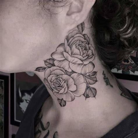 25 Neck Tattoos Which Are Classy And Unique Neck Tattoos Women Neck