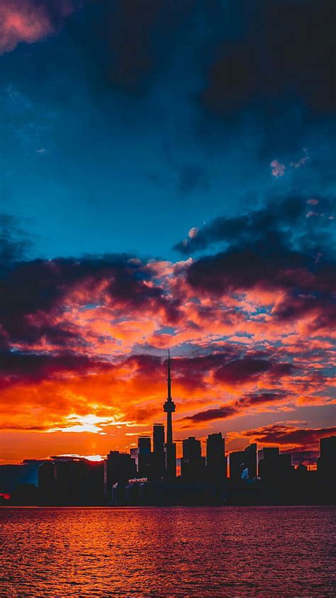 1920x1080px 1080p Free Download Toronto Canada City Clouds
