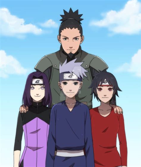 Team Shikamaru By Dranira Naruto Characters Anime Naruto Naruto