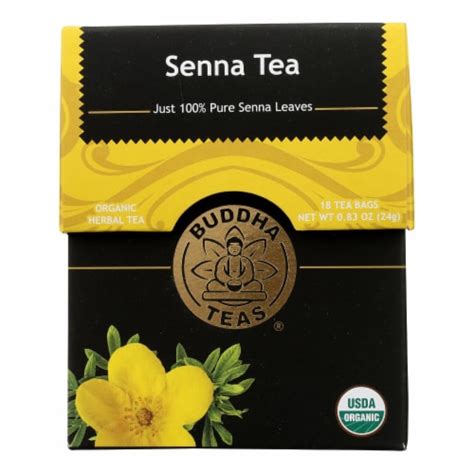 Buddha Teas Organic Tea Senna Case Of 6 18 Count Case Of 6 18 Ct Each King Soopers