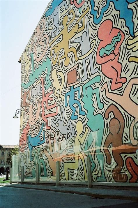 Keith Harings Street Art From 1989