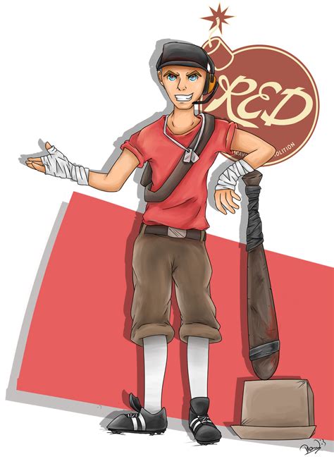 Scout Red By Drawlightshinesweet On Deviantart