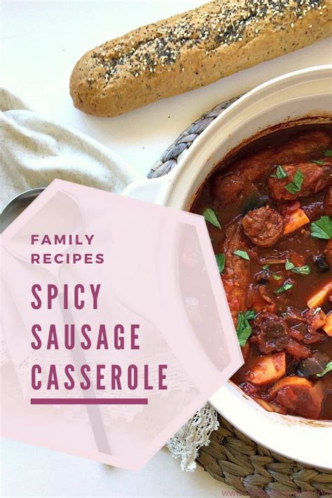 Spicy Sausage Casserole Recipe Lets Talk Mommy Recipe Spicy