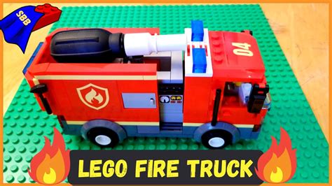Lego Fire Truck Lego Youtube