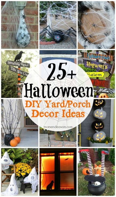25 Diy Halloween Yard And Porch Decor Ideas
