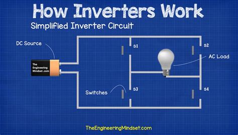 Simple Inverter Circuit Using Switches The Engineering Mindset