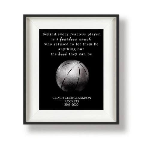 Gifts For Basketball Coaches Basketball Coach Gift Gifts Etsy