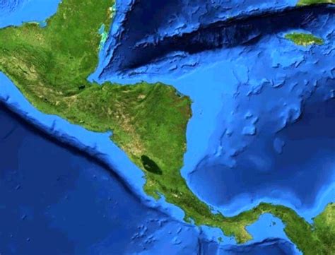 Imagen Satelital De Am Rica Central Tama O Completo Gifex