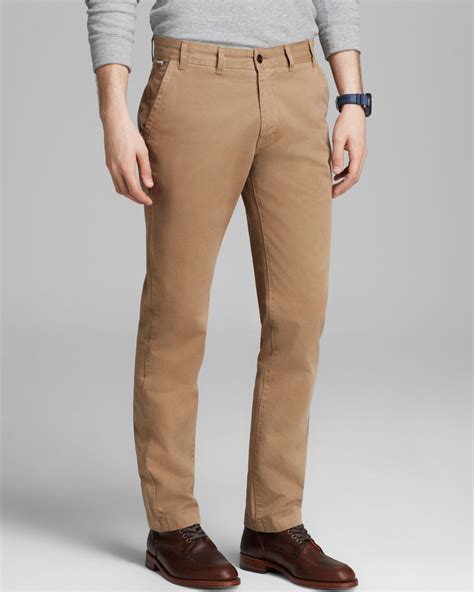 Barbour Pantone Collection Chino Pants In Military Brown Natural For Men Lyst