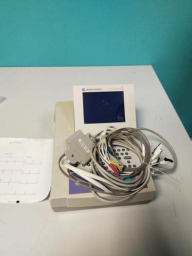 Gebraucht Sold Nihon Kohden Cardiofax Q Ekg Gerät Ecg At Ultra Medical Gmbh