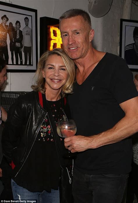 Leslie Ash Makes Rare Appearance With Husband Lee Chapman Daily Mail Online