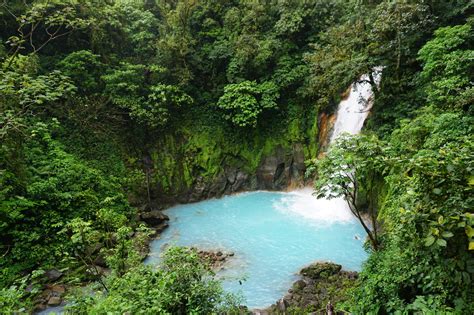 Rio Celeste Het Wonderlijke Water In Nationaal Park Volcán Tenorio