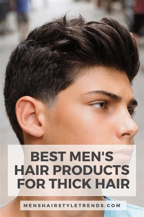 With all that hold, you will not get texture or volume, but you will get a fantastic scent. Best Men's Hair Products for Thick Hair