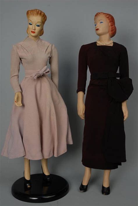 1940s Mannequins Fashion Mannequin Fashion Sewing Dresses