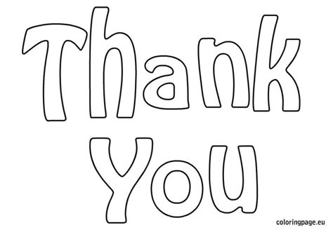 We created thank you printable coloring pages to give to those on the front lines like nurses, doctors, hospital workers, grocery store workers, delivery folks and anyone else your child wants to thank. Thank you coloring page - Coloring Page