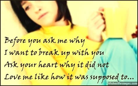 Breakup Messages For Boyfriend Quotes For Him