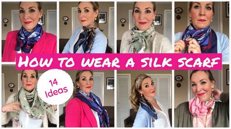 How To Wear A Silk Square Scarf 14 Different Ways 2020 Youtube