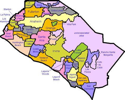 The Orange County California Orange County Cities Orange County