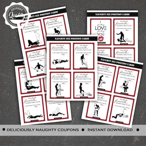 Sex Cards Instant Download Printable Sex Position Cards Etsy Australia