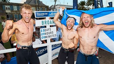 british brothers set world record for rowing atlantic ocean uk news sky news