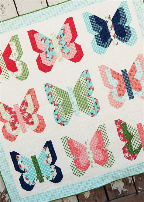 136 Social Butterfly Pdf Pattern Butterfly Quilt Pattern