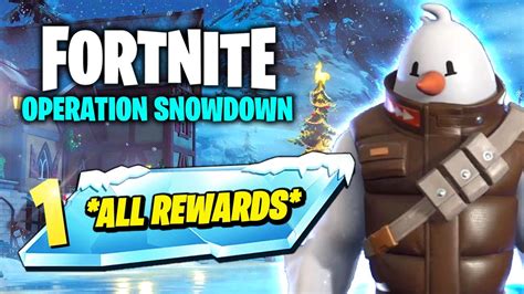 Fortnite Operation Snowdown Event All Challenges And Rewards