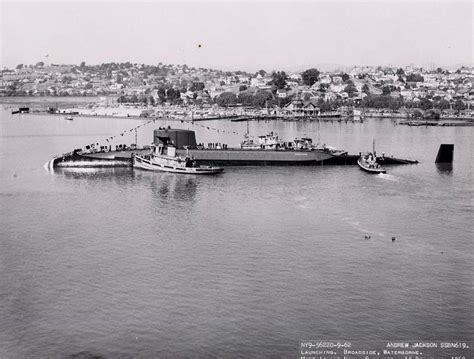 Ssbn Uss Andrew Jackson Ssbn 619 Ponorky S Balistickými řízenými