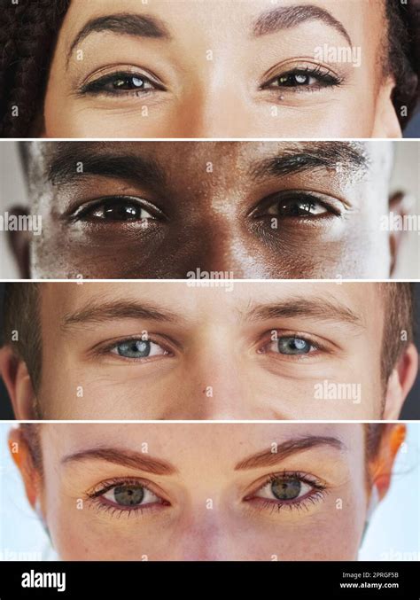 See The Beauty In Diversity Composite Image Of An Assortment Of