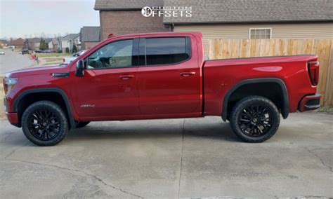 2021 Gmc Sierra 1500 With 22x12 44 Stealth Forged Revolt And 3712