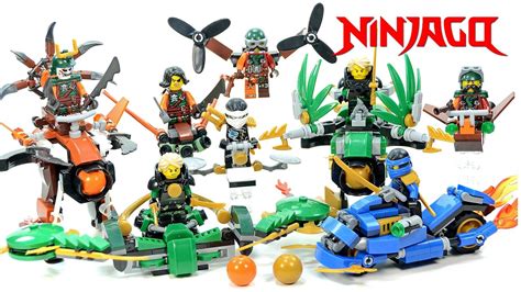 Ninjago Skybound W Jetpack Glider Lego Knockoff Minifigures Set 30 Kai