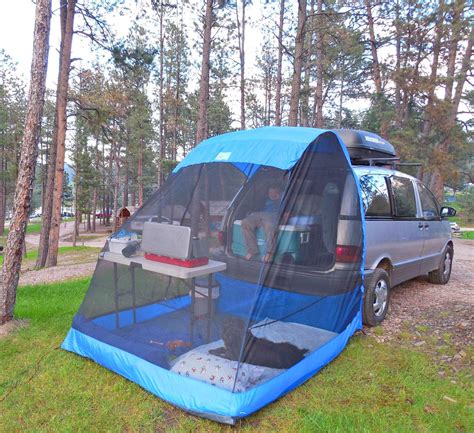 The Tailveil Is A Tailgate Tent That Attaches To The Back Of Your Suv