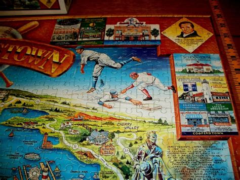 Jigsaw Puzzle 1000 Pieces Cooperstown New York Baseball Hall Of Fame