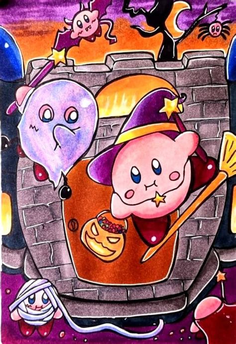 Artstation Kirby Fanart Halloween