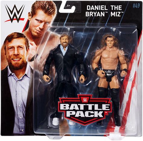 The Miz And Daniel Bryan Wwe Battle Packs 49 Mattel Toy Wrestling