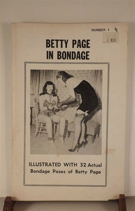 1960 s~vol 1~rare photos of klaw s infamous tied up pinup betty page in bondage antique