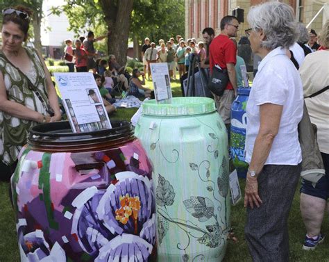 Style up saving water from a rainy day! Decorated rain barrels sell to benefit ERRA | News ...