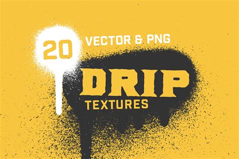 Spray Paint Drips Textures Creative Market