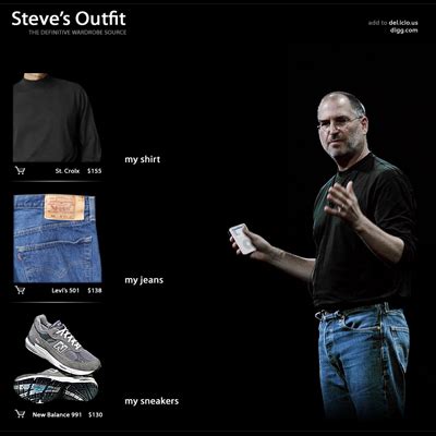 Segway inventor dean kamen always wears a denim work outfit. Website Reveals What Steve Jobs Wears