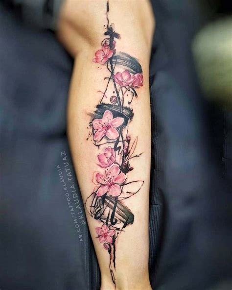 50 Pretty Cherry Blossom Tattoos With Meaning And Ideas Body Art Guru