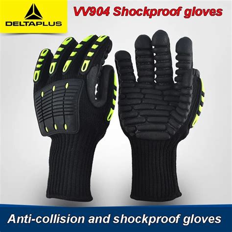 Delta Plus Vv904 Shockproof Gloves Damping Anti Shock Protective Gloves