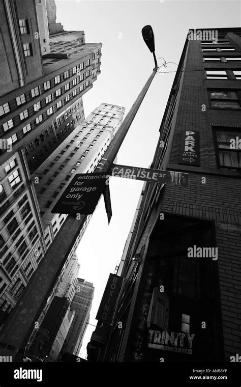 Carlisle Street New York City Stock Photo Alamy