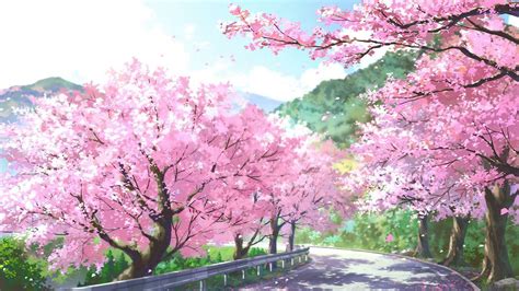 Anime Spring Scenery Wallpapers Top Free Anime Spring Scenery