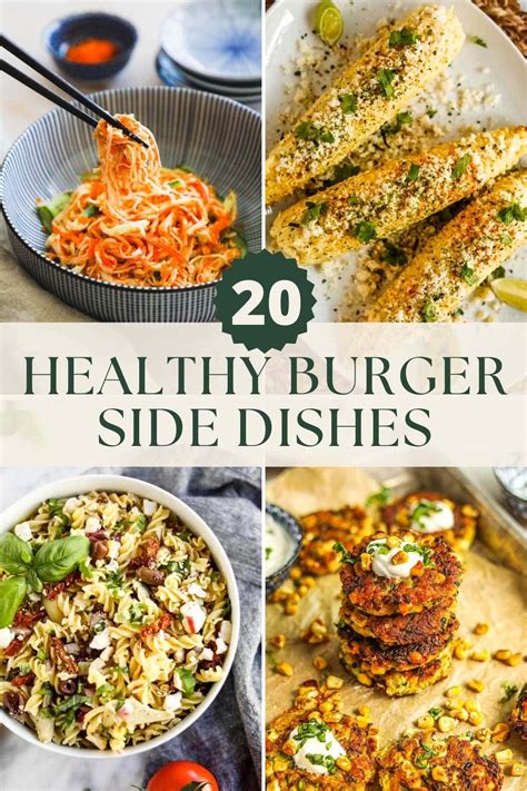 20 Healthy Burger Sides The Heirloom Pantry