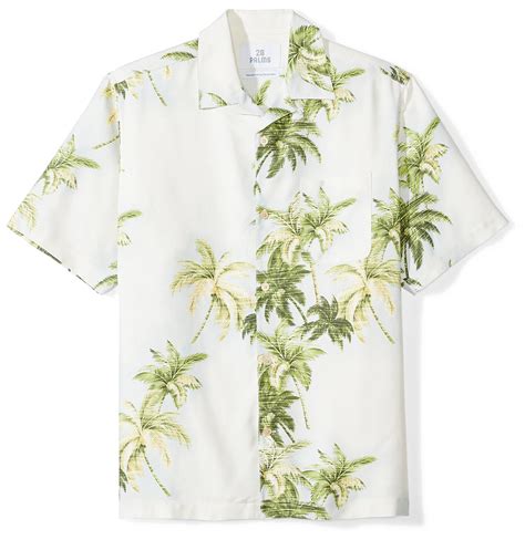 Palms Relaxed Fit Silk Tropical Vacation Shirt For Men Lyst