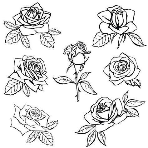 Line art sold at society6.com/minimaliste line art | simple line art. Royalty Free Rose Tattoo Clip Art, Vector Images ...