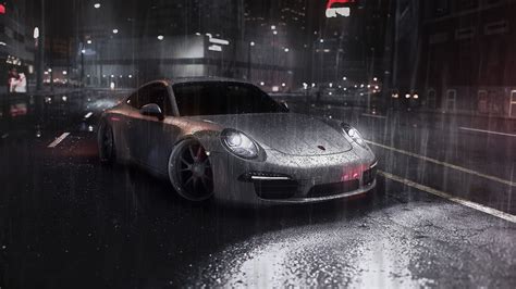 Car Night Rain Wallpapers Top Free Car Night Rain Backgrounds
