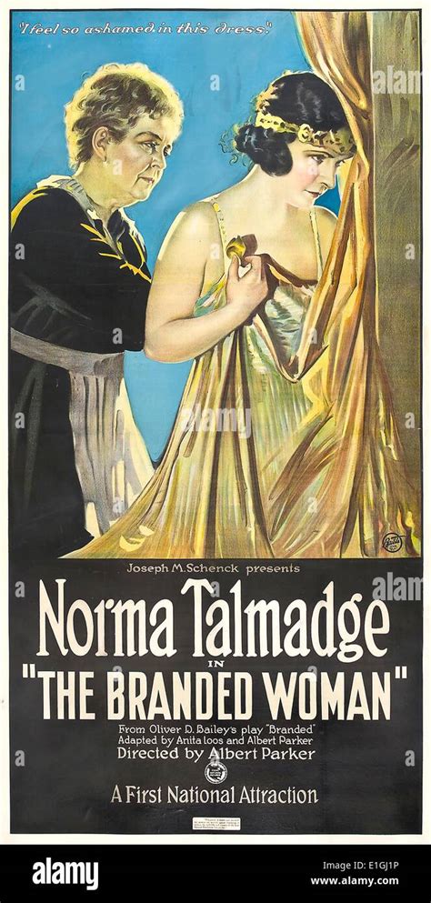 The Branded Woman Starring Norma Talmadge A 1920 American Silent Film