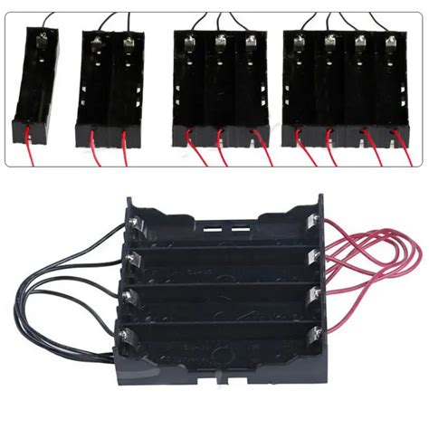 Onsale 1pc Plastic Battery Holder 18650 37v Battery Storage Box Case